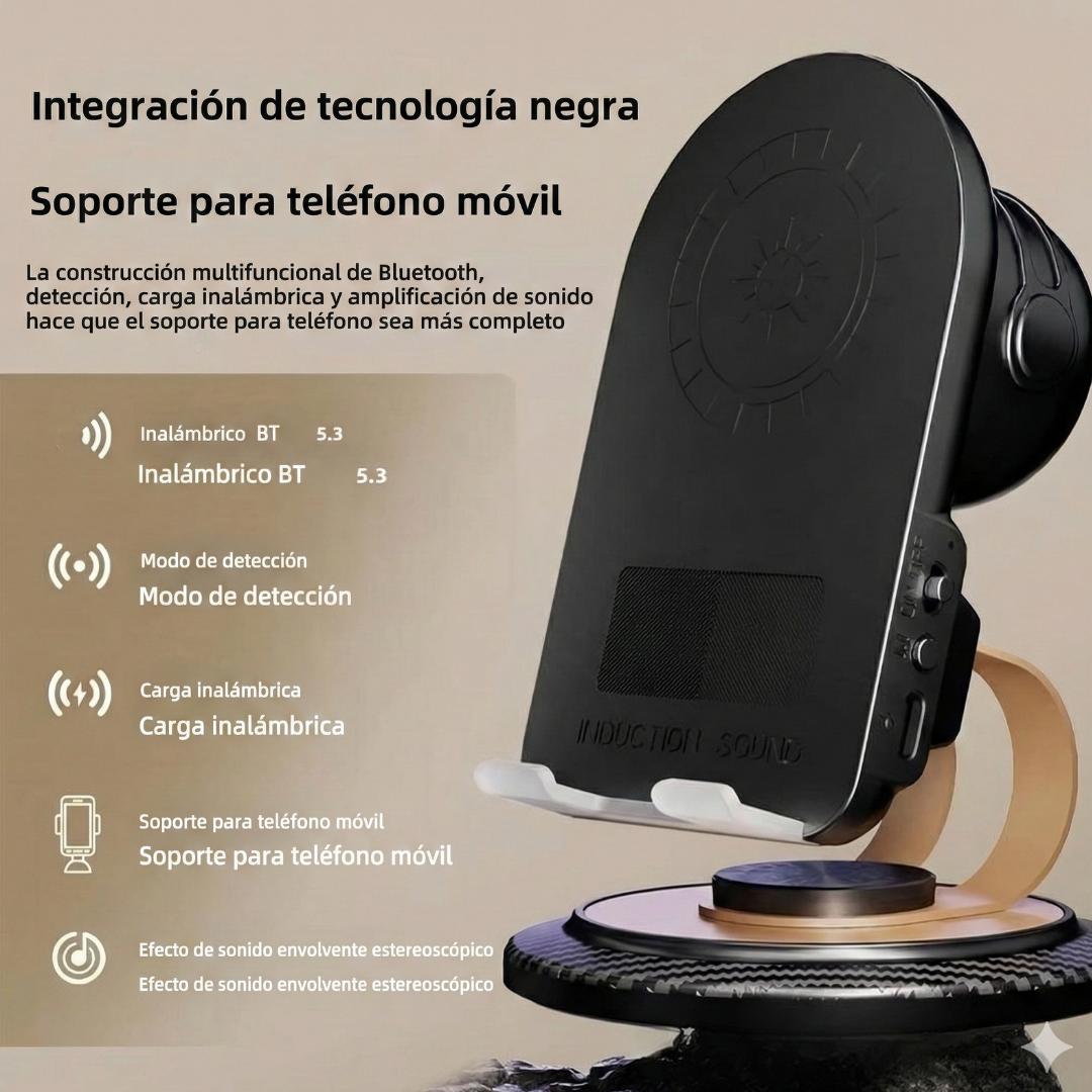 Soporte de Teléfono Cargador Inalámbrico