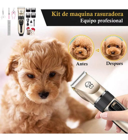 Kit Profesional Cortadora Pelo Mascota