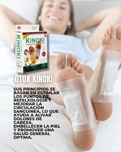 Pack 10 Parches Kinoki Desintoxicación