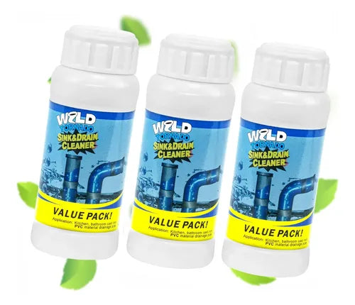 Polvo Limpiador De Drenaje x3pcs